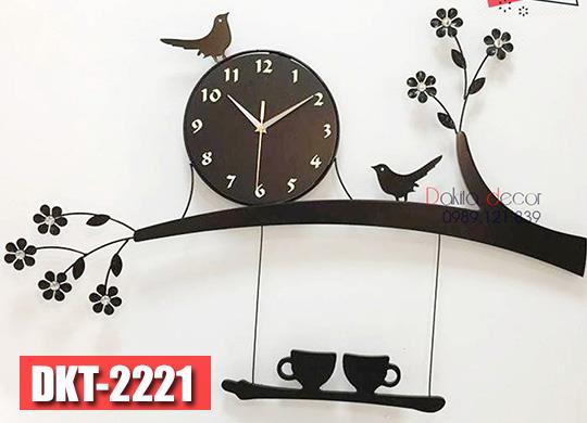 Đồng hồ treo tường trang trí DKT2221