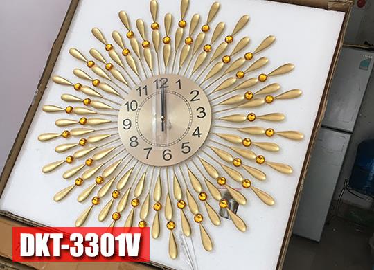 Đồng hồ treo tường trang trí DKT3301V