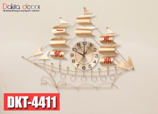 Đồng hồ treo tường trang trí thuận buồm xuôi gió DKT4411