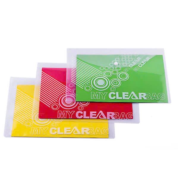 Túi khuy - clear bag
