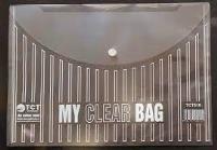 Túi khuy - clear bag